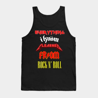 Taught by Rock N Roll Tank Top